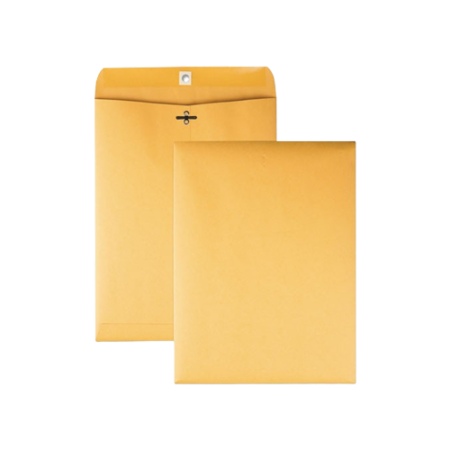 Clasp Envelope, 28 lb Bond Weight Kraft, #90, Cheese Blade Flap