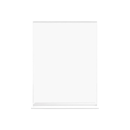 Classic Image Double-Sided Sign Holder, 8.5 x 11 Insert, Clear