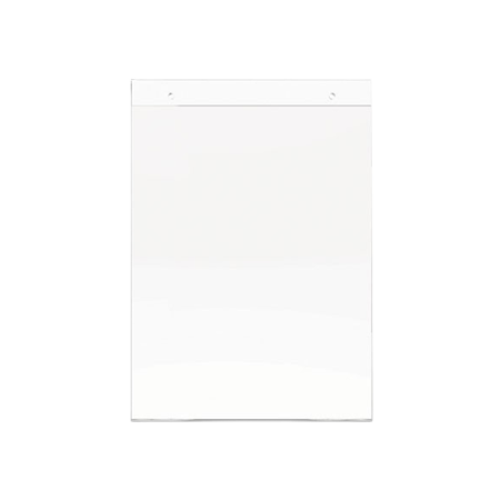 Classic Image Wall-Mount Sign Holder, Portrait, 8.5 x 11, Clear