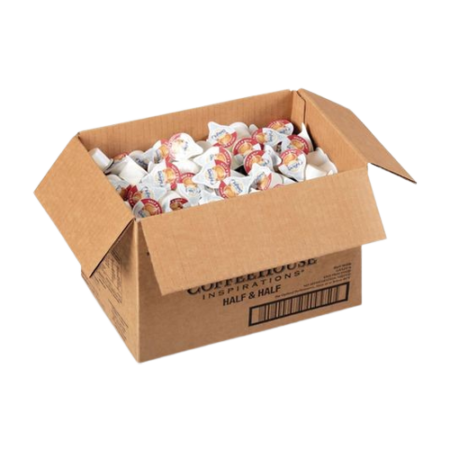 Coffee House Inspirations Half and Half, 0.38 oz Mini Cups, 180/Carton