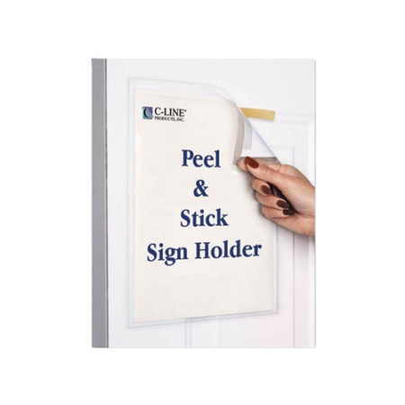 Display Pockets, 8.5 x 11, Polypropylene, 10/Pack