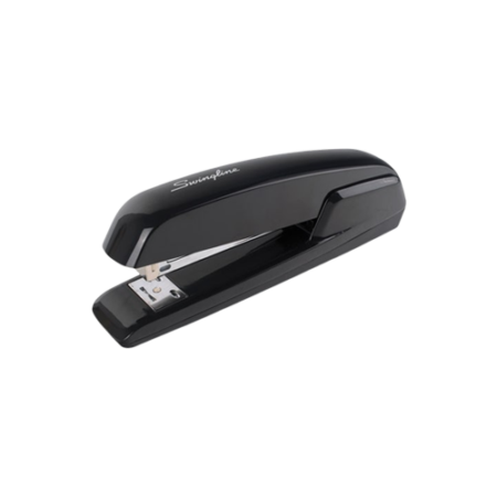Durable Full Strip Desk Stapler, 25-Sheet Capacity, Black