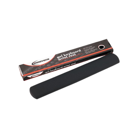Fabric-Covered Gel Keyboard Wrist Rest, 19 x 2.87, Gray