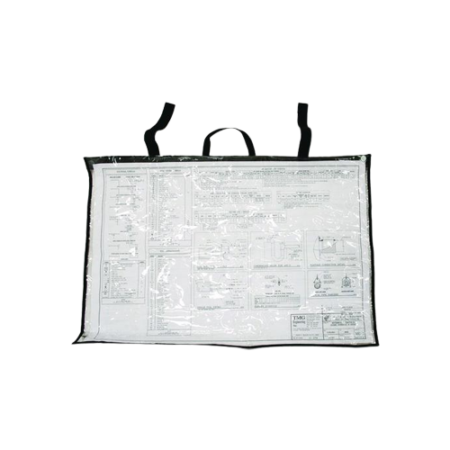 Large Document Protection Blueprint Plan Holder, Holds ARCH D