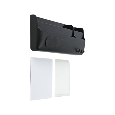 Magnetic SmartBox Organizer, 9" x 4" x 4", Black