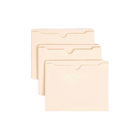 Manila File Jackets, Letter Size