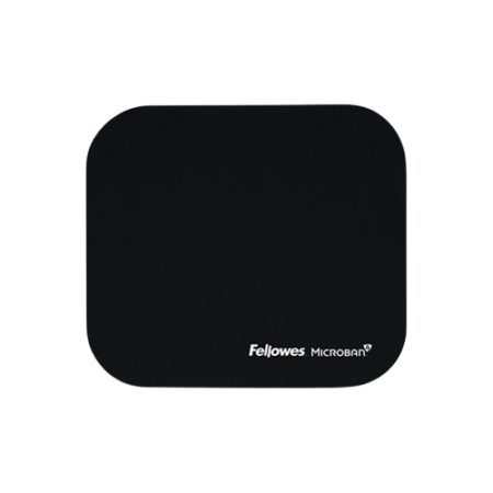 Mouse Pad with Microban Protection, 9 x 8, Black