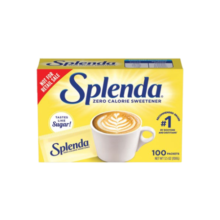 No Calorie Sweetener, 1 g Packet, 100/Box