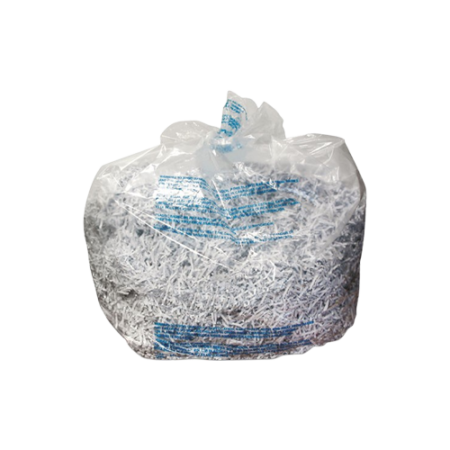 Plastic Shredder Bags, 13-19 gal Capacity, 25/Box