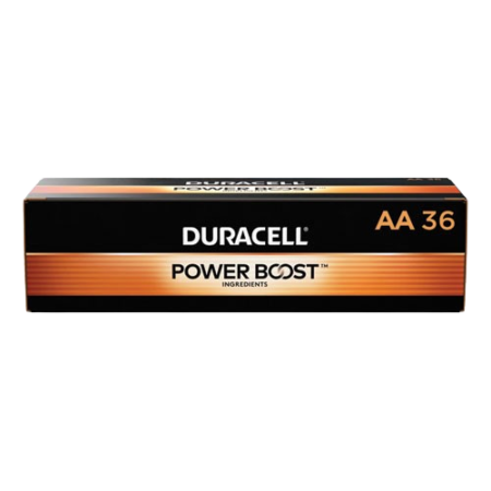 Power Boost CopperTop Alkaline AA Batteries, 36/Pack
