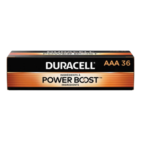 Power Boost CopperTop Alkaline AAA Batteries, 36/Pack