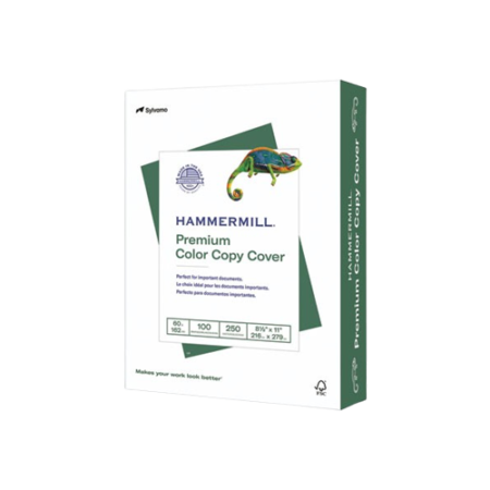 Premium Color Copy Cover, 100 Bright, 60 lb Cover Weight, 8.5 x 11