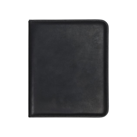 Professional Padfolio, Storage Pockets/Card Slots, Black