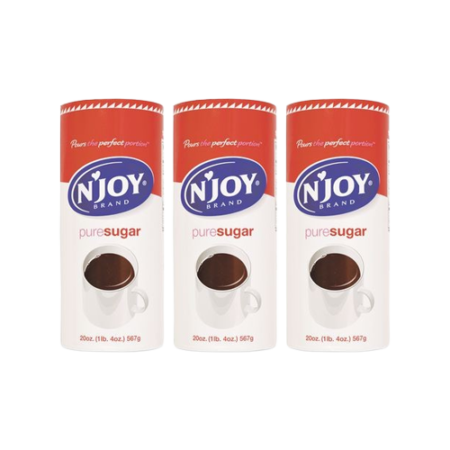 Pure Sugar Cane, 20 oz Canister, 3/Pack