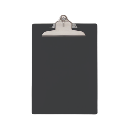 Recycled Plastic Clipboard with Ruler Edge