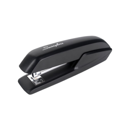 Standard Eco Full Strip Desk Stapler, 15-Sheet Capacity, Black