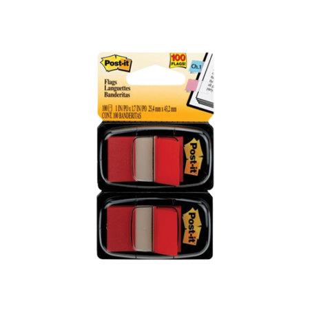 Standard Page Flags in Dispenser, Red