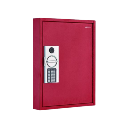 Steel Digital Lock Key Cabinet, 60-Key, 13 x 2.6 x 17, Stainless Steel