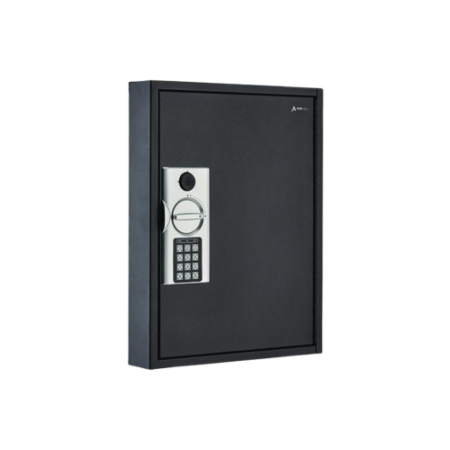 Steel Digital Lock Key Cabinet, 60-Key, 13 x 2.6 x 17, Stainless Steel