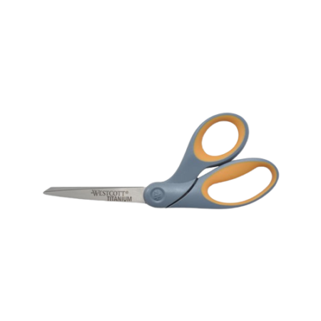 Titanium Bonded Scissors, 8" Long, Crane-Style