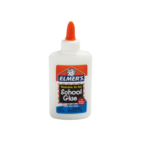 Washable School Glue, 4 oz, Dries Clear